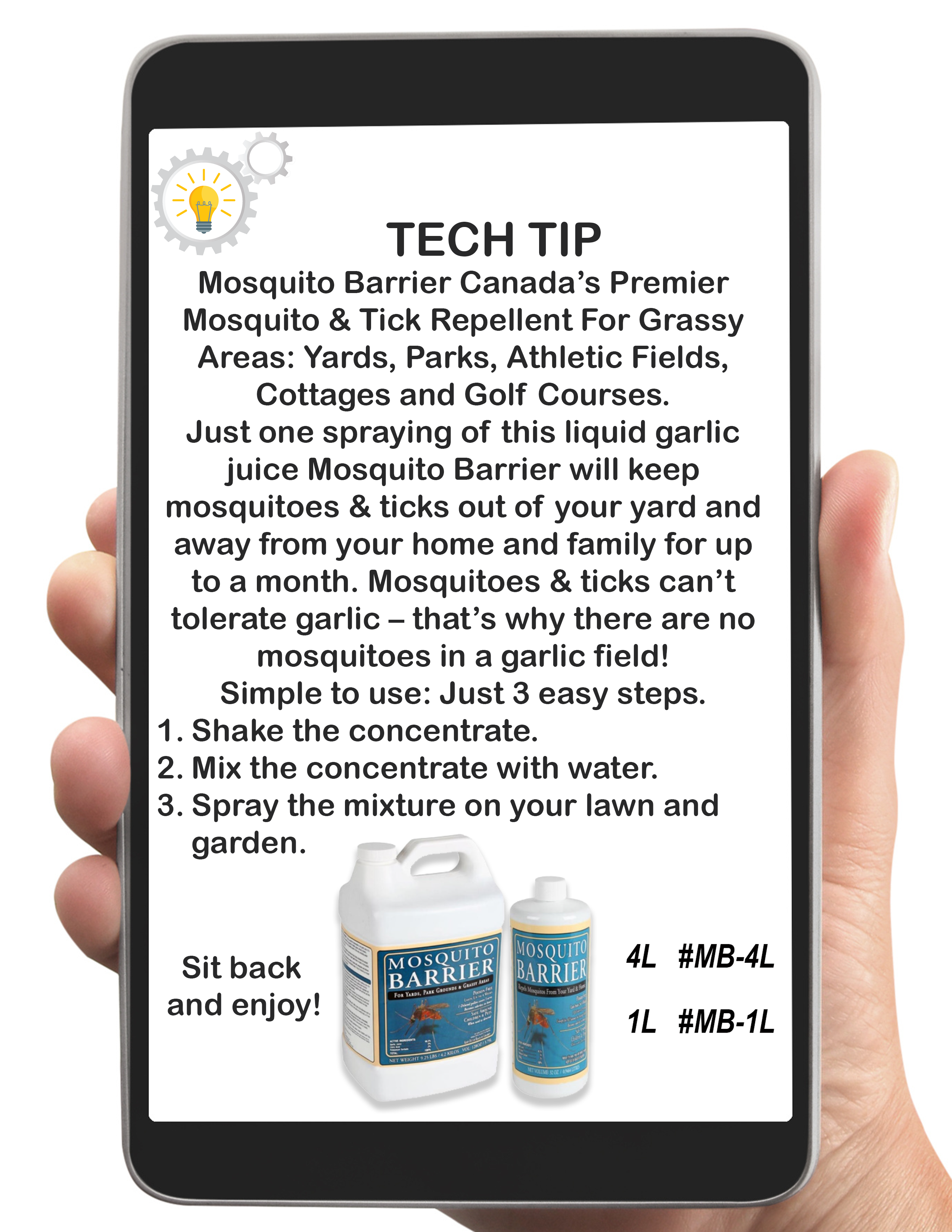 Tech Tip Mosquito Barrier